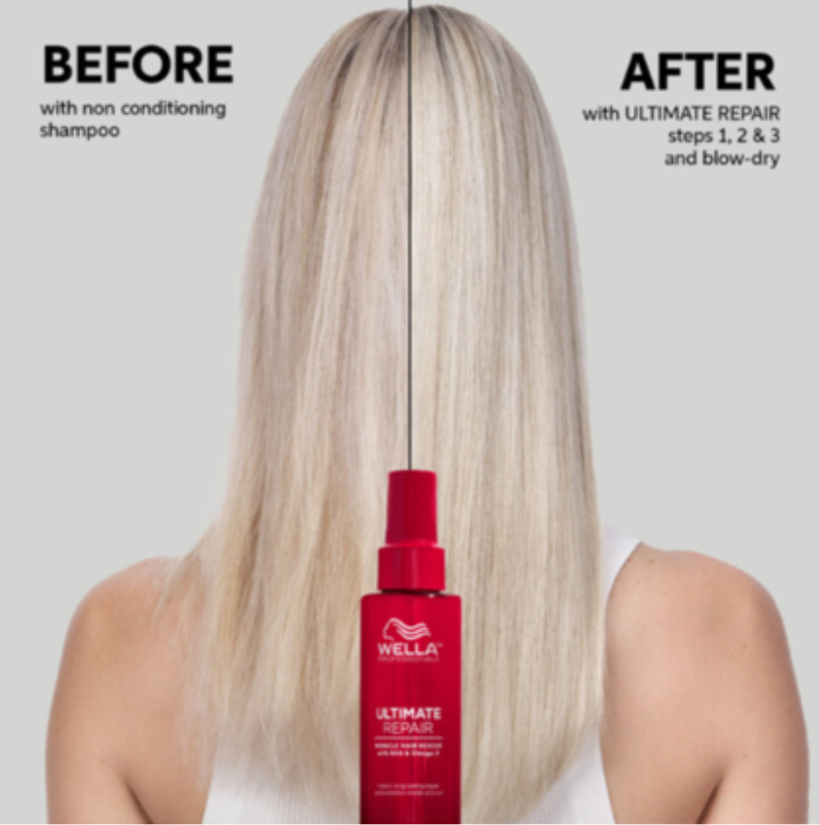 Wella professional ultimate repair protective leave-in lotion,protection for all hair types of hair damage, 140ml